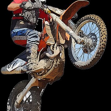 Artwork thumbnail, Dirt bike jump or motocross jump mx or motorcycle jump by gut2000