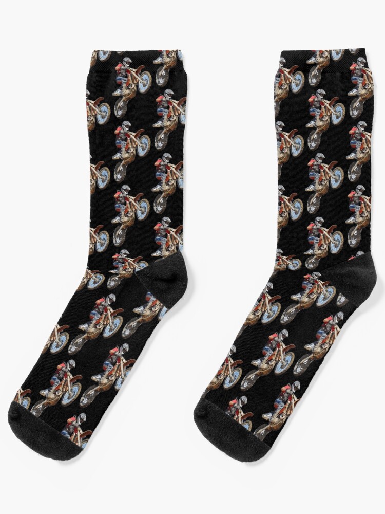 Thumbnail 1 of 5, Socks, Dirt bike jump or motocross jump mx or motorcycle jump designed and sold by gut2000.