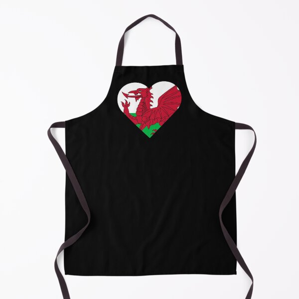 Item preview, Wales Flag Heart designed and sold by uni-que-designs.