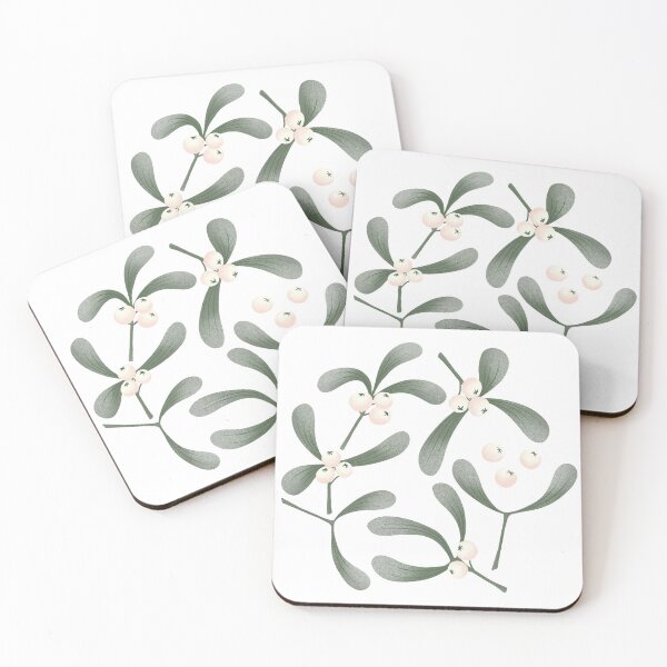 Item preview, Mistletoe Christmas Motif  designed and sold by paperwillow.