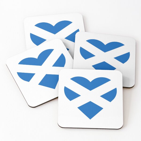 Item preview, Scotland Flag Heart designed and sold by uni-que-designs.