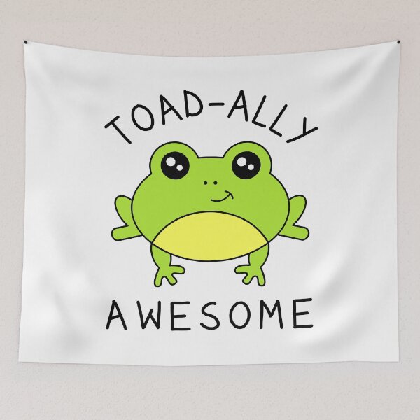 Item preview, Toad-ally Awesome Frog designed and sold by TashaVector.