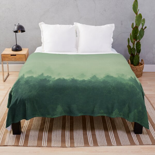 Item preview, Forest in Green Fog Photography designed and sold by MonsaviFashion.