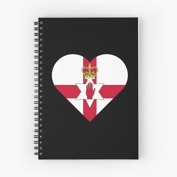 Item preview, Ulster Banner Heart designed and sold by uni-que-designs.