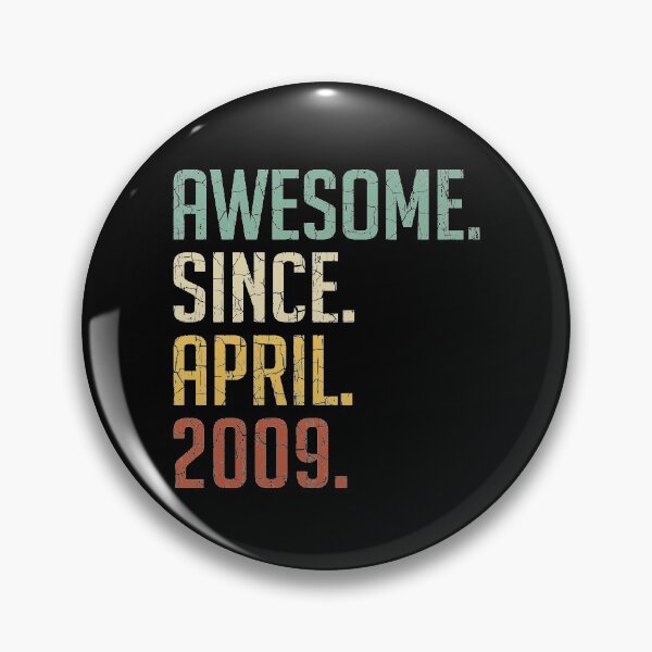 Item preview, Awesome Since April 2009 12nd Birthday Gift 12 Years Old Vintage April 2009 designed and sold by Takatv.