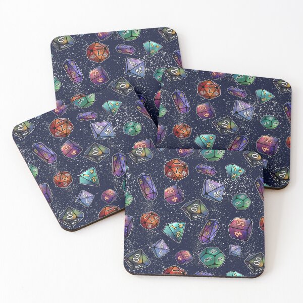 Item preview, DND Galaxy Dice Print designed and sold by 86thFloor.