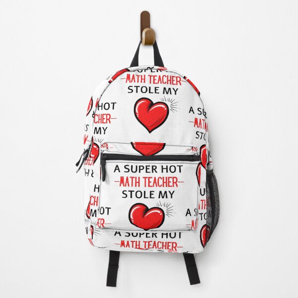 Item preview, Hot math teacher Stole my Heart Funny high school quotes designed and sold by OneTimeEngineer.