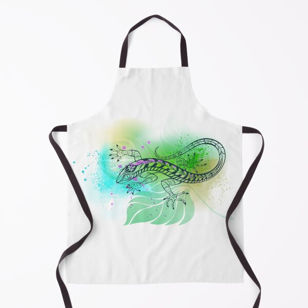 Item preview, Contour Lizard on Leaf designed and sold by Blackmoon9.