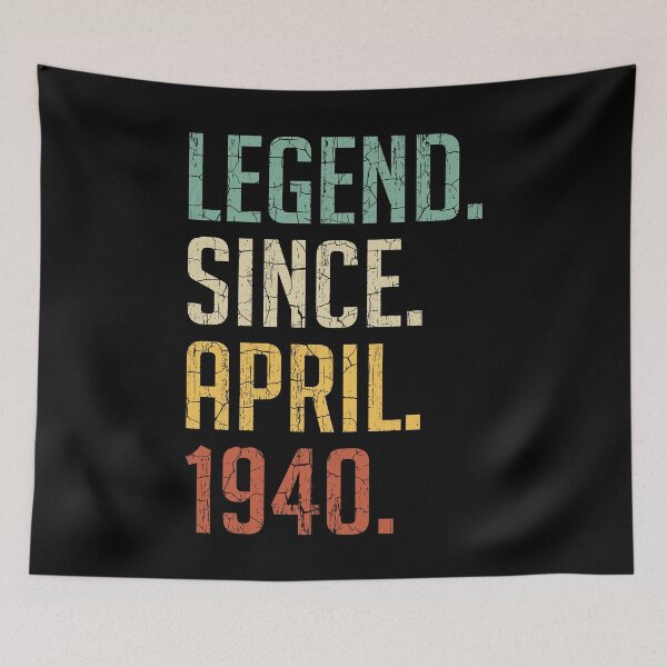 Item preview, Legend Since April 1940 81st Birthday Gift 81 Years Old Vintage April 1940 designed and sold by Takatv.