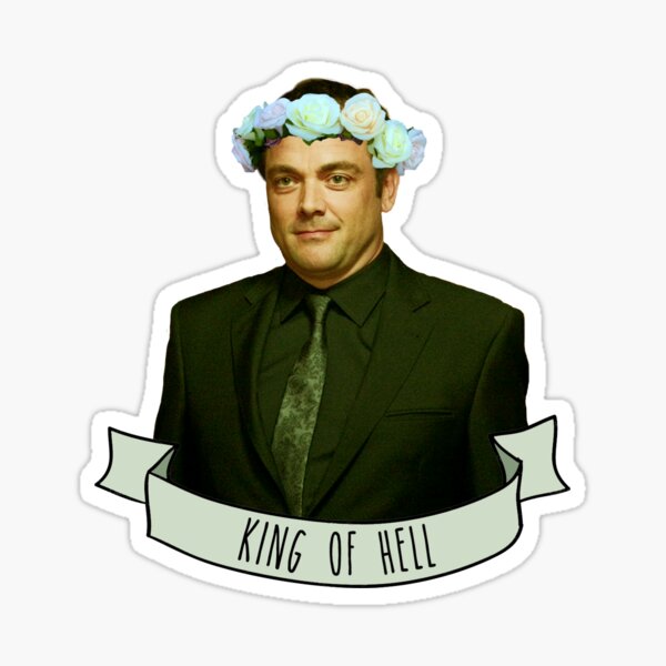 King of Hell Sticker