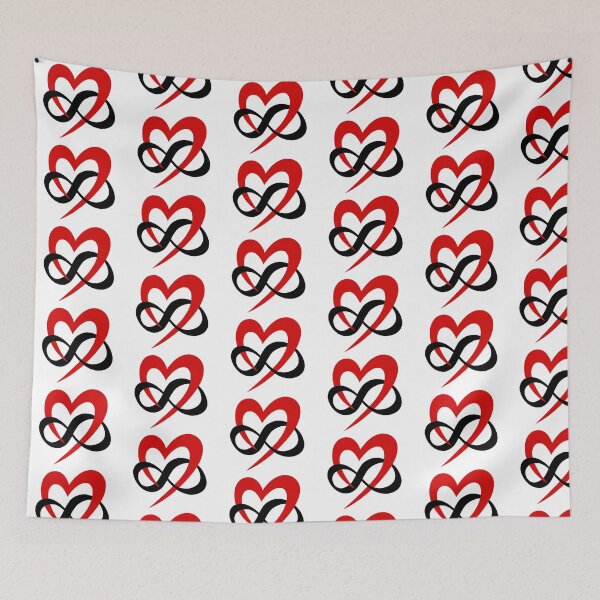 Item preview, Infinity Sign Heart designed and sold by Carl's Clothing.