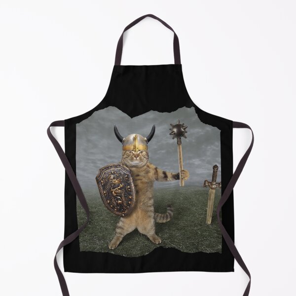 Item preview, Cute Viking Cat Warrior designed and sold by Orkneyology.