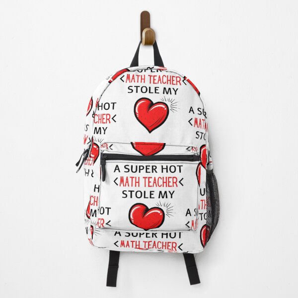 Item preview, Hot math teacher Stole my Heart Funny high school quotes designed and sold by OneTimeEngineer.