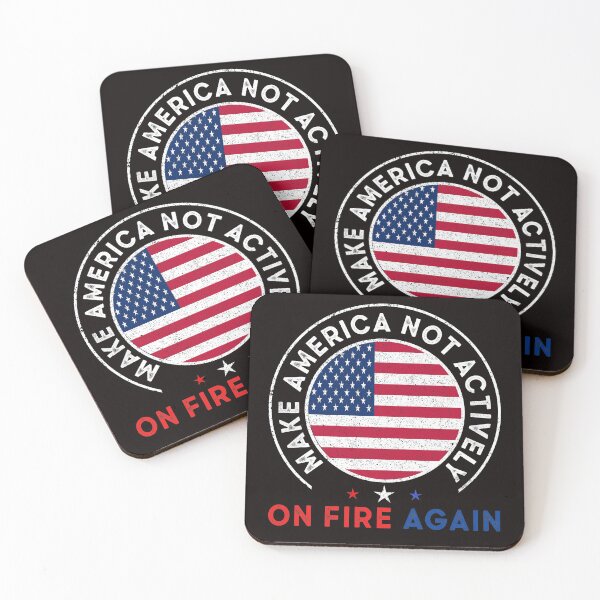 Item preview, make america not actively on fire again designed and sold by Majesticoo.