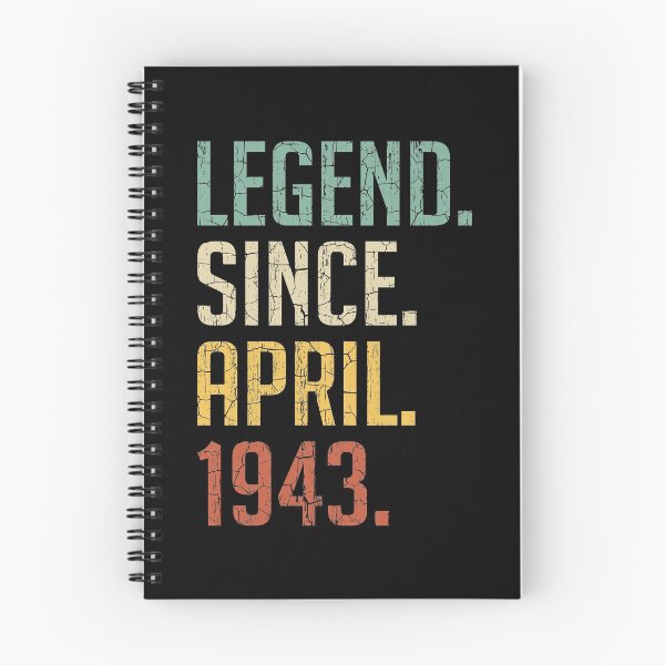 Item preview, Legend Since April 1943 78th Birthday Gift 78 Years Old Vintage April 1943 designed and sold by Takatv.