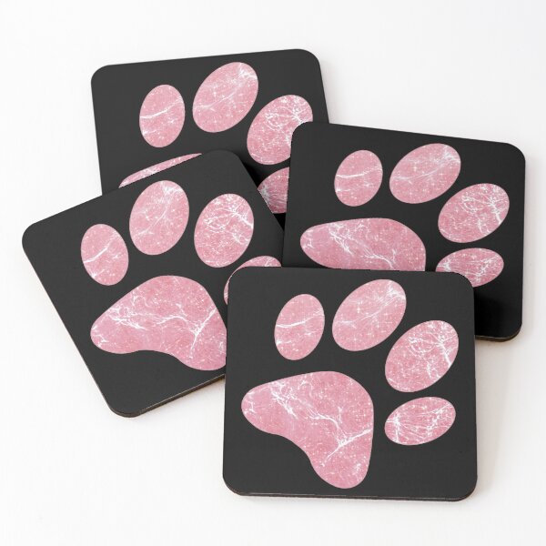 Item preview, Pink Marble Animal Paw designed and sold by KA DESIGNS.