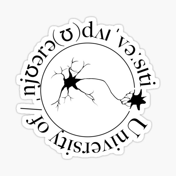 University Of Neurodiversity Sticker