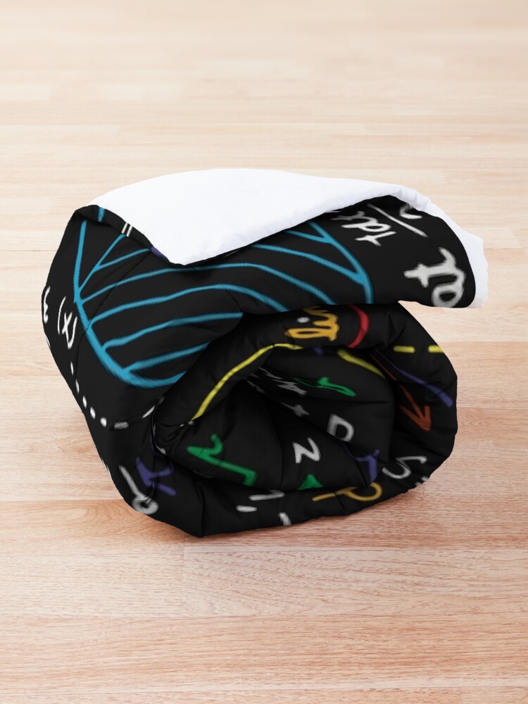 Alternate view of Amazing World Of Mathematics Comforter
