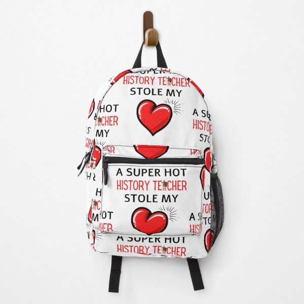 Item preview, Hot history teacher Stole my Heart Funny high school quotes designed and sold by OneTimeEngineer.