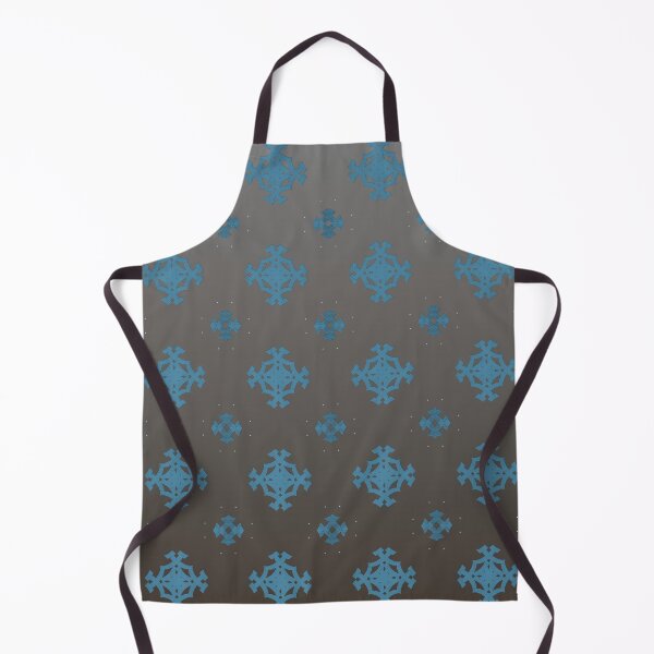 Item preview, Modern and chic turquoise motif pattern on a gradient taupe background  designed and sold by PetaJaneHome.