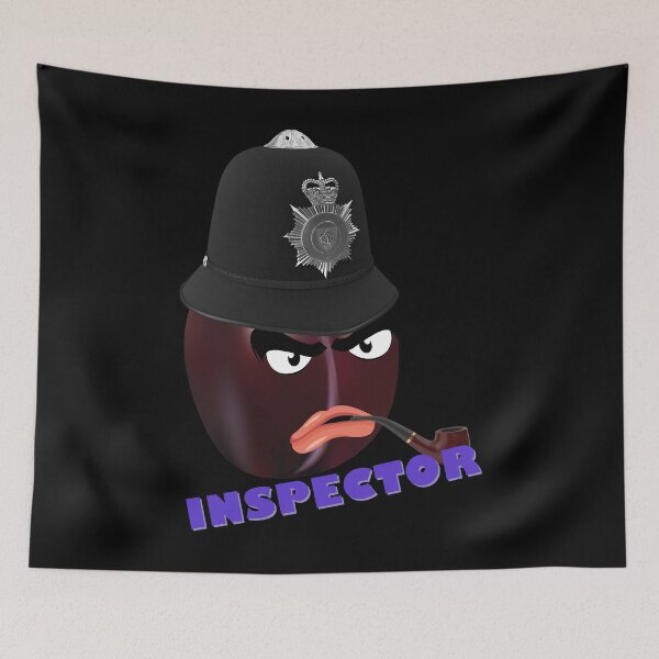 Item preview, Inspector Plum With Pipe designed and sold by DELMEO.