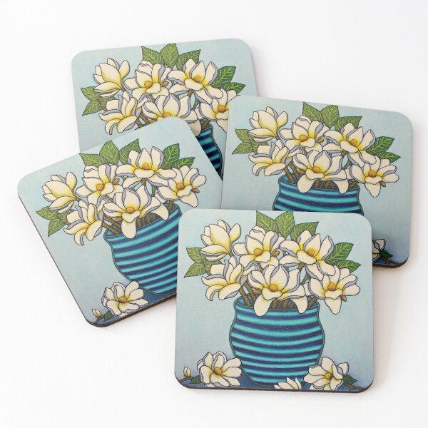 Item preview, Magnolia Grandiflora, A Southern Charm designed and sold by Lisa Lorenz Paintings.