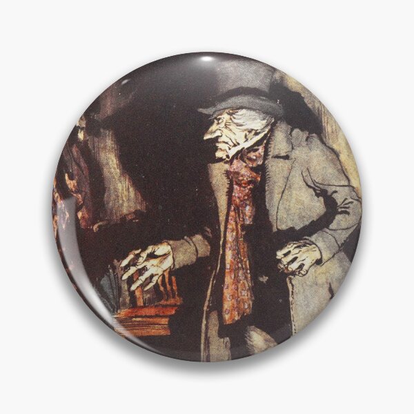 Item preview, Ebenezer Scrooge - Arthur Rackham from Dickens designed and sold by Vintage Designs +.