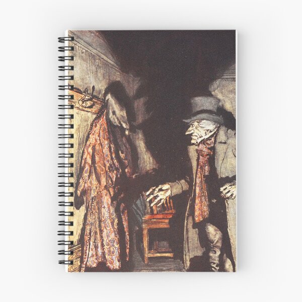 Item preview, Ebenezer Scrooge - Arthur Rackham from Dickens designed and sold by Vintage Designs +.