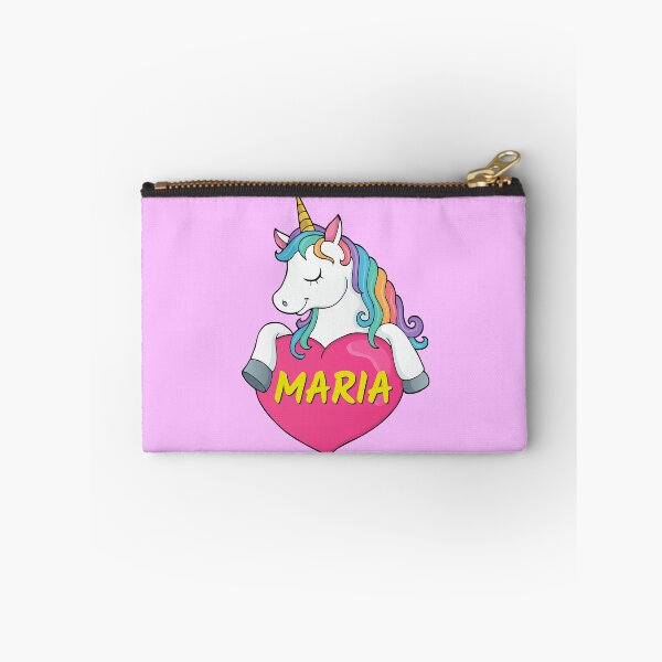 Item preview, Maria Personalized Cute Unicorn Heart designed and sold by Suphiss.