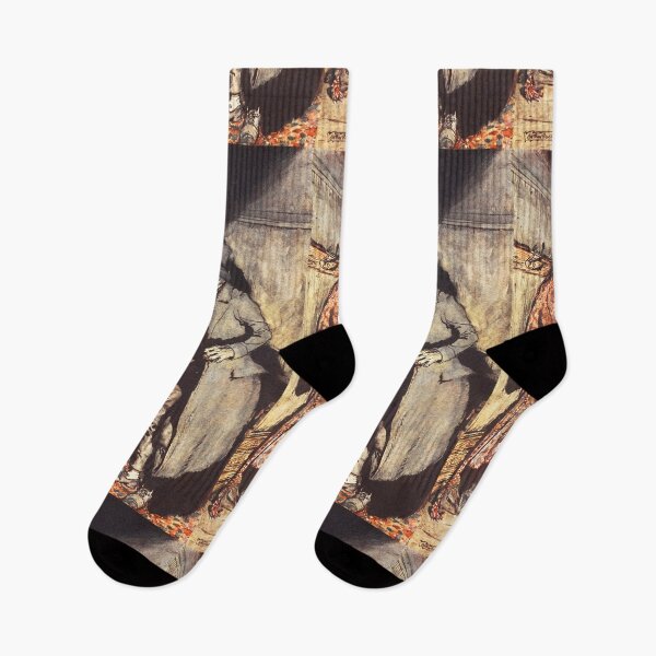 Item preview, Ebenezer Scrooge - Arthur Rackham from Dickens designed and sold by Vintage Designs +.