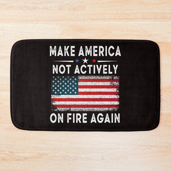 Item preview, make america not actively on fire again designed and sold by Majesticoo.