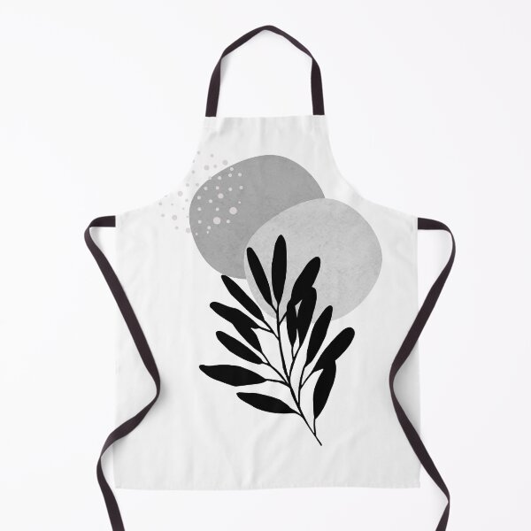 Item preview, Black Plant Collage- Nature and Geometry- Plant Lover designed and sold by A. P..