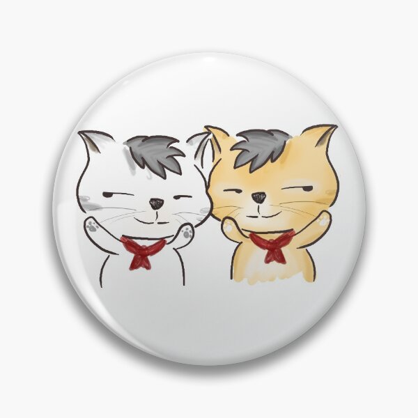 Item preview, Twin Cheeky Cat designed and sold by Cat2D.