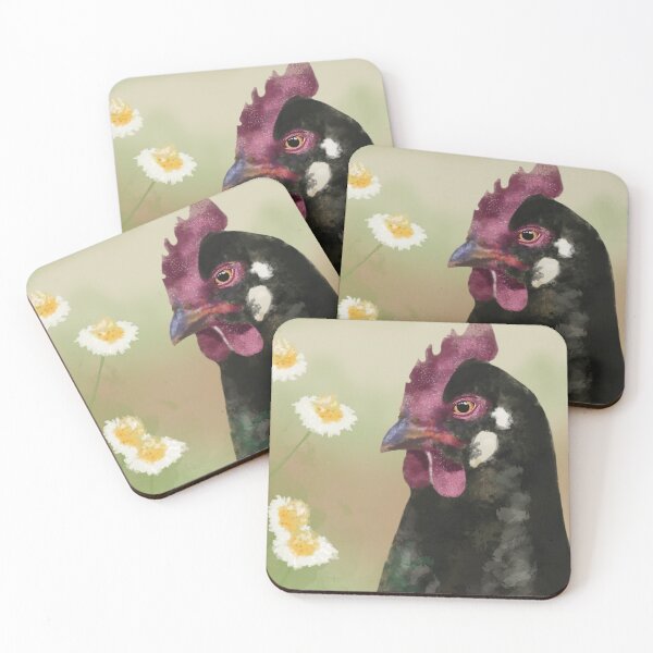 Item preview, Daisy the Chicken designed and sold by quirkeebird.