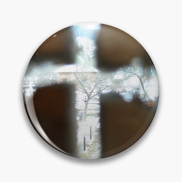 Item preview, "Cross Eye - Voronet Church Romania" Photography by Alice CCI designed and sold by VanyssaGraphics.