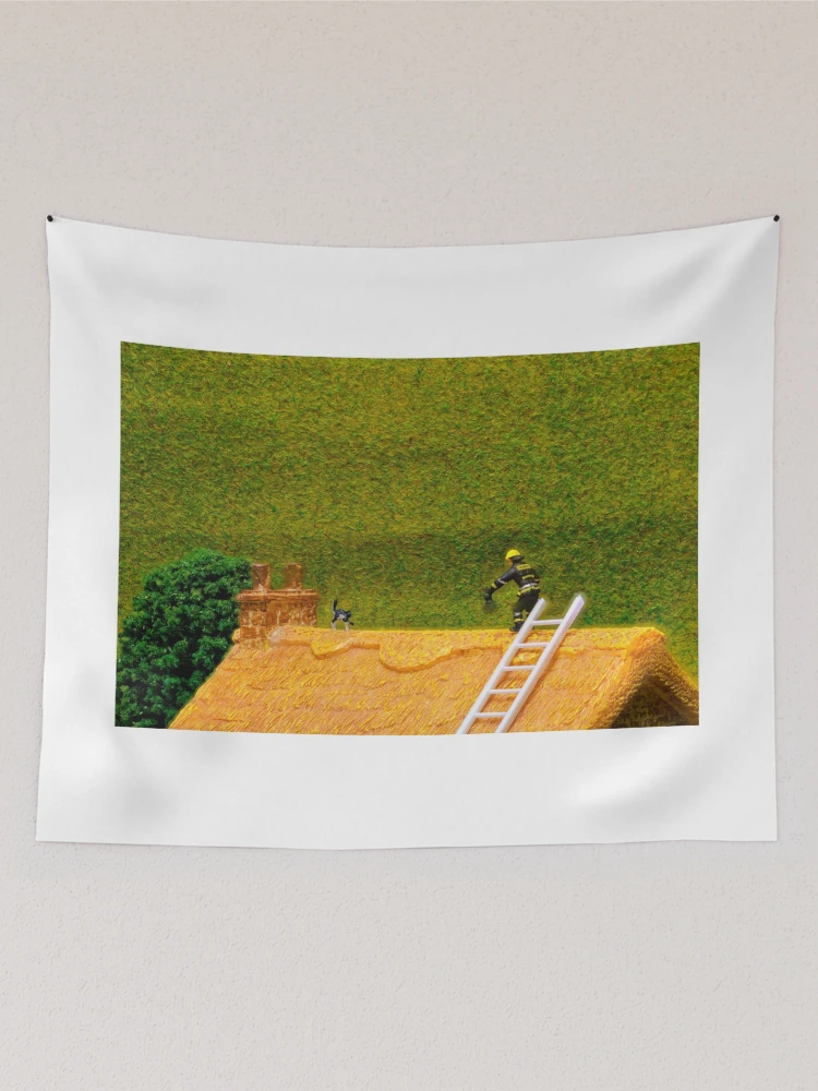 Thumbnail 2 of 3, Tapestry, Cat Rescue 2 designed and sold by Steve Purnell Photography.