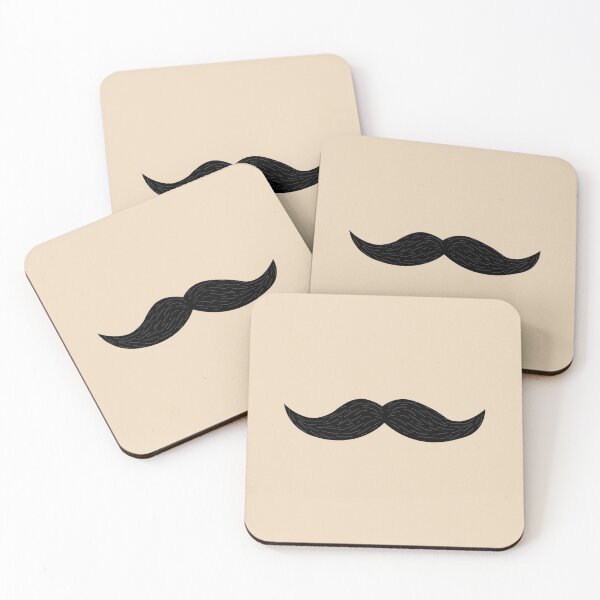 Item preview, Funny stylish mustache designed and sold by ClumsyClouds.