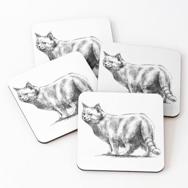 Item preview, Cat Pencil Sketch designed and sold by Cat2D.