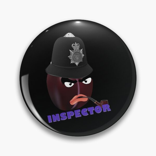 Item preview, Inspector Plum With Pipe designed and sold by DELMEO.