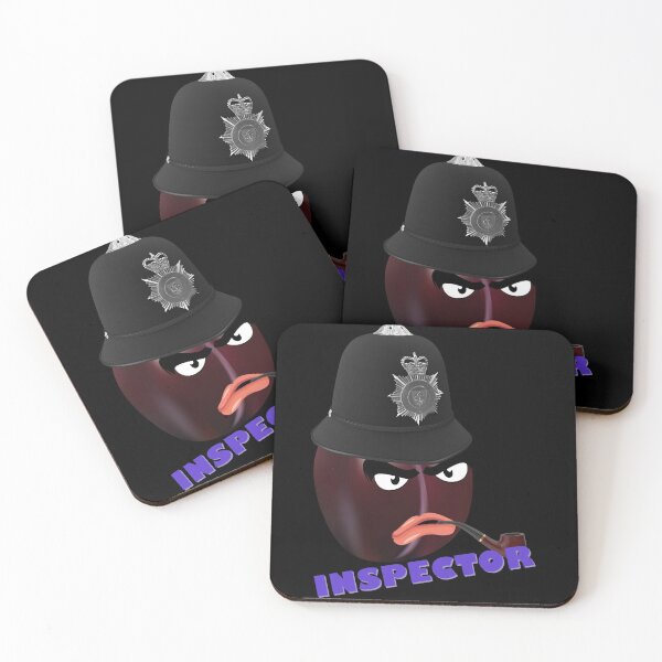Item preview, Inspector Plum With Pipe designed and sold by DELMEO.