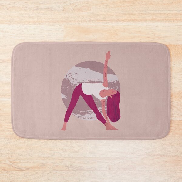 Item preview, Yoga Pose Drawing: Trikonasana designed and sold by Sadhana Design Studio.