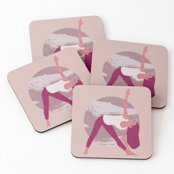 Item preview, Yoga Pose Drawing: Trikonasana designed and sold by Sadhana Design Studio.