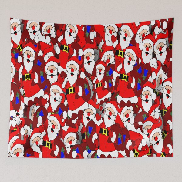 Item preview, Happy Santa Claus Art Pattern designed and sold by customgiftstore.
