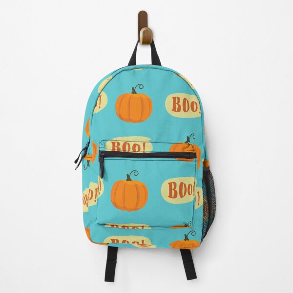 Item preview, Cute Pumpkin And BOO halloween pattern designed and sold by siddeshpansare.