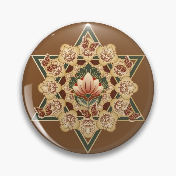 Item preview, Star of David Renaissance mandala designed and sold by Caroline Swart.