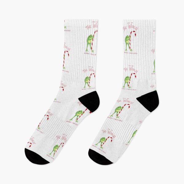 Item preview, Merry Christmas Frog designed and sold by Lisa Lucero.