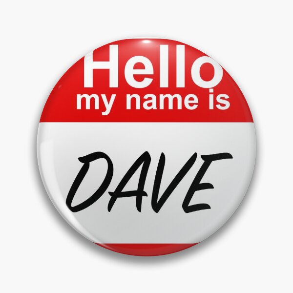 Item preview, My Name is Dave - The Office Jim Halpert Halloween Costume - Adult Unisex Outfit Joke Funny 2020, Cast, Actors and Characters designed and sold by qualityprinting.
