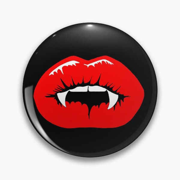 Item preview, sexy red vampire woman lips designed and sold by Immenja.