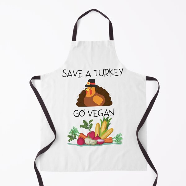 Item preview, Save a turkey Go vegan designed and sold by Mommaspouch.