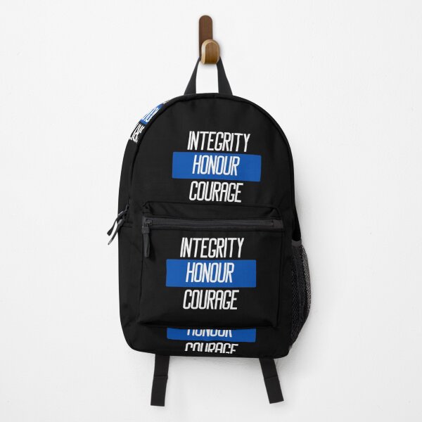 Item preview, Integrity honour courage Police quotes designed and sold by OneTimeEngineer.